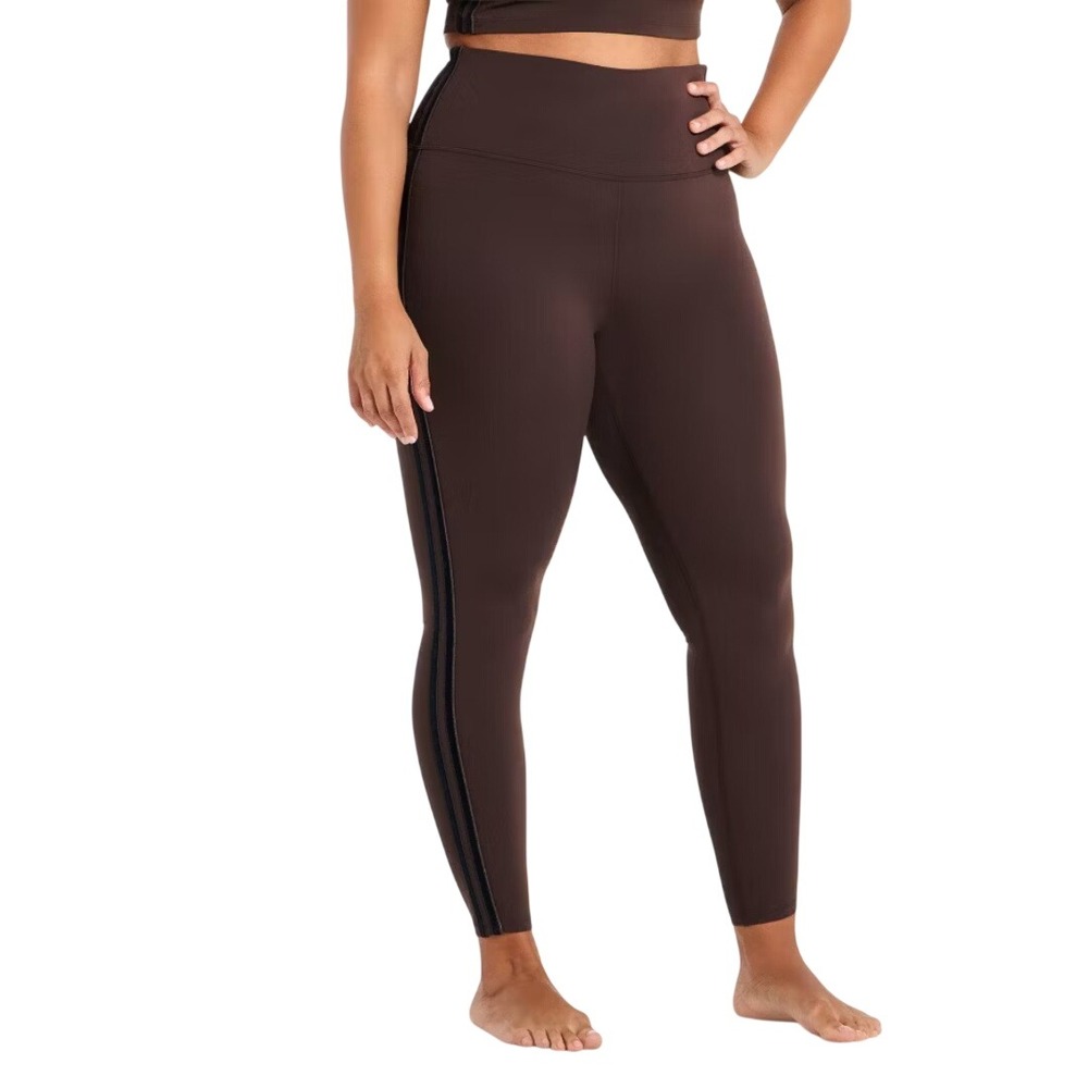 All in Motion Women's Brown Ultra High Rise Everyday Soft 7/8 Leggings Size‎ XXL